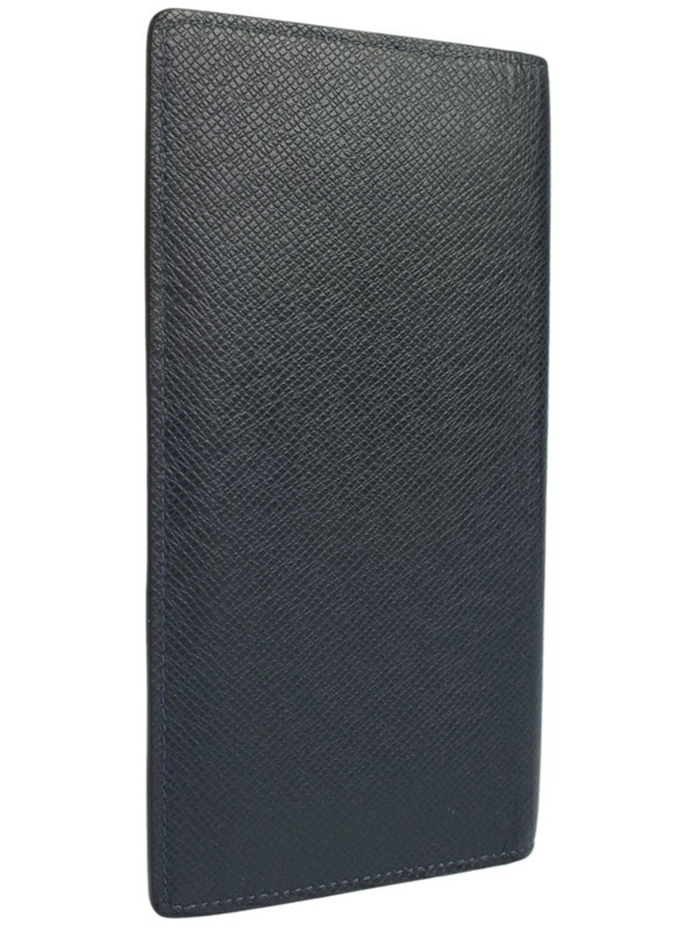 Louis Vuitton Long Portefeuille Wallet fold Bi Brazza Taiga Black